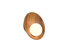 Accord Lighting Canada 4218.12 - Oyster Accord Wall Lamp 4218