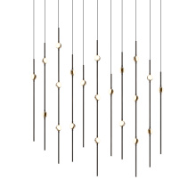 Sonneman 2016.33W-22 - Aries 36" Rectangle LED Pendant (2200K)