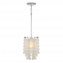 Austin Allen & Co - CA AA1012PN - Pendant in Polished Nickel with Capize Shells