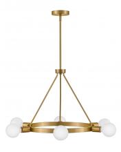 Lark Canada 83616LCB - Medium Single Tier Chandelier