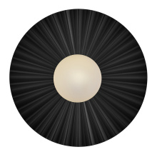 Lark Canada 84393BK - Medium Flush Mount