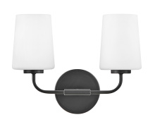 Lark Canada 853452BK - Small Two Light Vanity