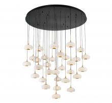 Lib & Co. CA 10197-02 - Adelfia, 31 Light LED Grand Chandelier, Matte Black