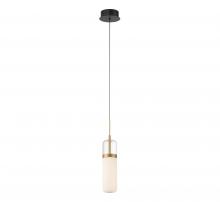Lib & Co. CA 10220-02 - Verona, 1 Light LED Pendant, Matte Black