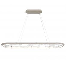 Lib & Co. CA 12174-041 - Nettuno, 60" Oval LED Chandelier, Painted Brushed Champagne