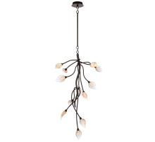 Lib & Co. CA 12307-043 - Modena,12 Light LED Grand Chandelier Black With Gold Accent