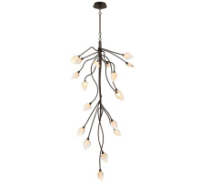 Lib & Co. CA 12308-043 - Modena,18 Light LED Grand Chandelier Black With Gold Accent