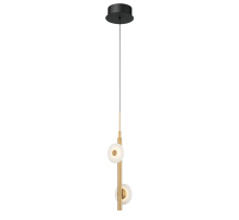 Lib & Co. CA 12358-02 - Etna 2 Light LED Pendant Matte Black