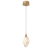 Lib & Co. CA 12380-030 - Kosmos 1 Light LED Pendant Painted Antique Brass