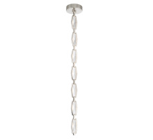 Lib & Co. CA 12393-058 - Rimini 7 Light LED Chandelier Polished Nickel