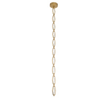 Lib & Co. CA 12394-022 - Rimini 10 Light LED Chandelier Aged Brass