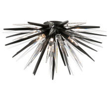 Lib & Co. CA 12431-06 - Pragma 3 Light Ceiling Mount Metallic Black