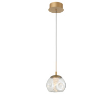 Lib & Co. CA 12438-030 - Camerino 1 Light LED Pendant Painted Antique Brass