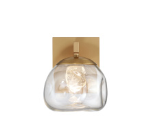 Lib & Co. CA 12450-030 - Camerino 1 Light LED Wall Mount Painted Antique Brass