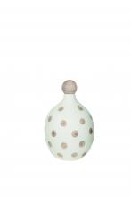 Zafferano America PUN1507 - CERAMIC BOTTLE w/PAINTED DOTS