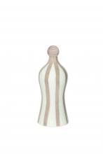 Zafferano America RIG1507 - CERAMIC BOTTLE w/PAINTED STRIPES