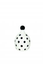 Zafferano America PUN1508 - CERAMIC BOTTLE w/PAINTED DOTS