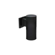 Avista Lighting A1102R-BK - Avista Cylinder Outdoor Wall Sconce 1-Light Black -Round 10"