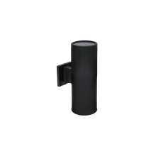 Avista Lighting A1103R-BK - Avista Cylinder Outdoor Wall Sconce Black -Round 14"
