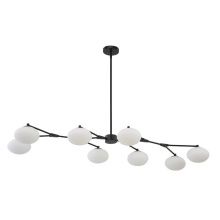 Avista Lighting A1236BK - Avista Spencer Chandelier 8-Light Black