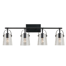 Avista Lighting A4314BK - Avista Arden Vanity Wall Light 4-Light Black