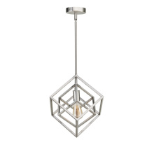 Avista Lighting A5912BN - Avista Geometric 12" Pendant Brushed Nickel