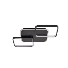 Avista Lighting F2412BK - Avista Apex Flush Mount Black -LED