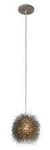 Varaluz 169M01SCH - Urchin 1 Light Uber Mini Pendant - Painted Chrome