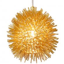 Varaluz 169M01SGO - Urchin 1 Light Uber Mini Pendant - Gold