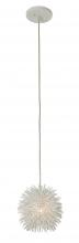Varaluz 169M01SWH - Urchin 1 Light Uber Mini Pendant - White