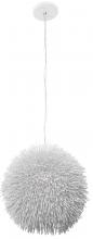 Varaluz 169P01WH - Urchin 1 Light Pendant - White