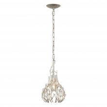 Varaluz 271M01GD - Bask 1 Light Crystal Mini Pendant - Gold Dust