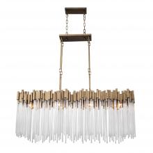 Varaluz 309N08HG - Matrix 8 Light Linear - Havana Gold