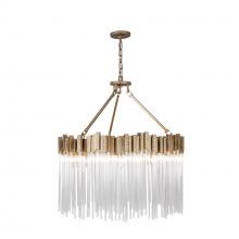 Varaluz 309P10HG - Matrix 10 Light Pendant - Havana Gold