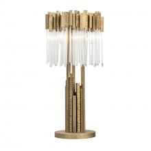Varaluz 309T03HG - Matrix 3 Light Table Lamp - Havana Gold