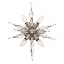 Varaluz 311W04GD - Orbital 4 Light Sconce - Gold Dust