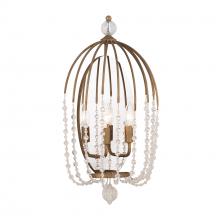 Varaluz 343W02HG - Voliere 2 Light Sconce - Havana Gold