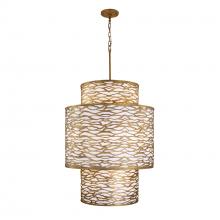 Varaluz 348F16HG - Kato 16 Light 3-Tier Foyer - Havana Gold