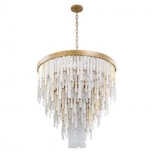 Varaluz 359C13HG - Lafayette 13 Light Chandelier - Havana Gold