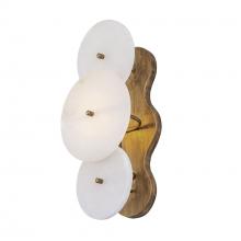 Varaluz 370W01HG - Cosmos 1 Light Sconce - Havana Gold