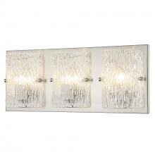 Varaluz 376B03BN - Morgan 3 Light Bath - Brushed Nickel