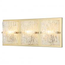 Varaluz 376B03SB - Morgan 3 Light Bath - Satin Brass