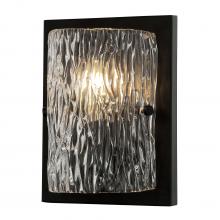 Varaluz 376W01BL - Morgan 1 Light Sconce - Black