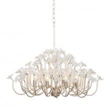 Varaluz 378C08GDAR - Wildflower 8 Light Chandelier - Gold Dust/Artifact