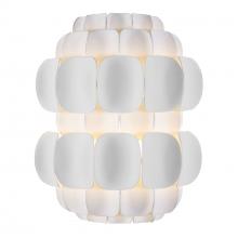 Varaluz 382W01MW - Swoon 1 Light Sconce - Matte White