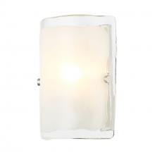 Varaluz 385W01BNS - Fairchild 1 Light Sconce - Black/Polished Nickel/Satin Brass