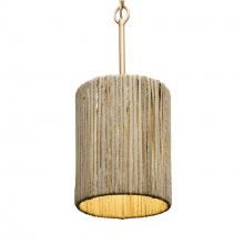 Varaluz 391M01FG - Jacob's Ladder 1 Light   Mini Pendant - French Gold