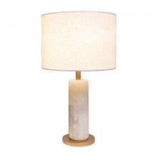 Varaluz 394T01FGAL - Sentu 1-Lt Table Lamp - French Gold/Alabaster