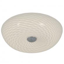 Varaluz AC1581 - Swirled 2 Light Small Flush Mount - French Feather