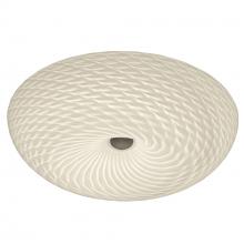 Varaluz AC1583 - Swirled 2 Light Medium Flush Mount - French Feather